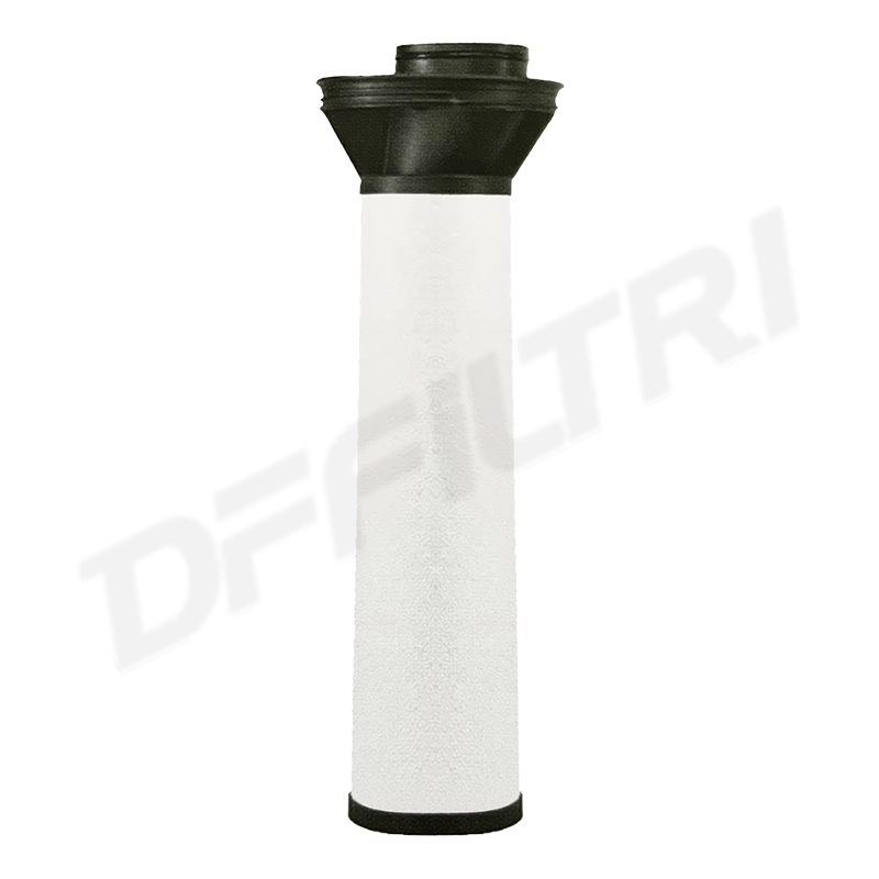 Precision oil removal filter for compression parts